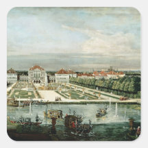 Schloss Nymphenburg, 1761 Square Sticker