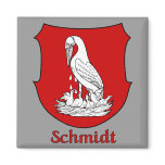 Schmidt Family Shield Magnet