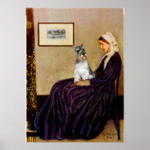 Schnauzer 11N - Whistlers Mother Print