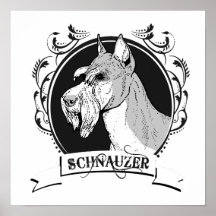 SCHNAUZER (2) PRINT