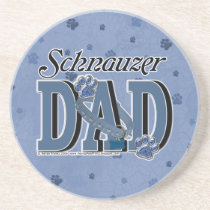 Schnauzer DAD coasters