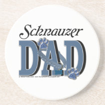 Schnauzer DAD coasters