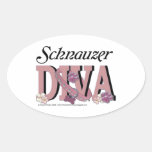Schnauzer DIVA Sticker