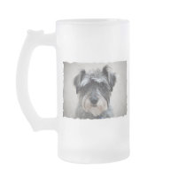 Schnauzer Dog Beer Mug