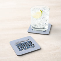 Schnauzer DUDE cork coasters