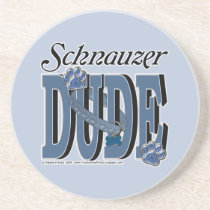 Schnauzer DUDE coasters
