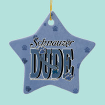 Schnauzer DUDE ornaments