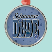 Schnauzer DUDE ornaments