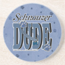 Schnauzer DUDE coasters