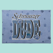 Schnauzer DUDE placemats