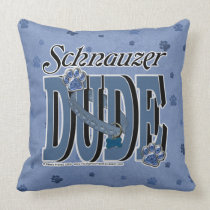 Schnauzer DUDE pillows
