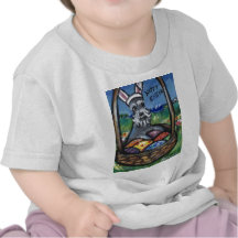 Schnauzer Happy Easter bunny Tee Shirt