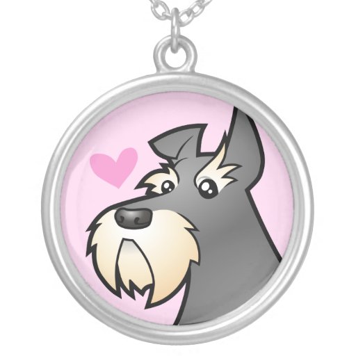 Schnauzer Love Custom Jewelry