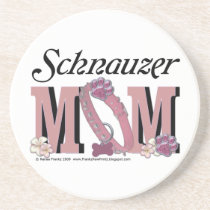 Schnauzer MOM coasters