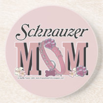Schnauzer MOM coasters