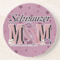 Schnauzer MOM coasters