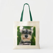 Schnauzer Power!! Bags