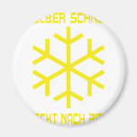 schnee icon refrigerator magnets