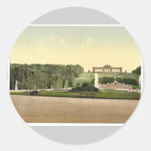 Schoenbrunn (i.e., Sch&ouml;nbrunn)Park, Vienna, A Sticker