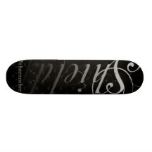 Schoenenberg Boards - Shields Script Skate Board Deck