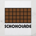 Schokolade icon flyers