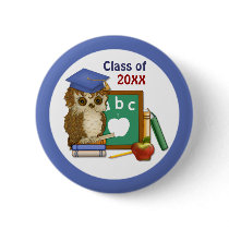 Scholar Owl Graduation 2012 -  Customize Pins