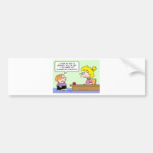 school 18 years chance buyout bumper sticker