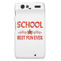 School Best Fun Droid RAZR Cases