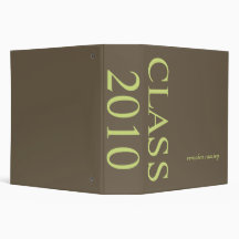 School binders, plain