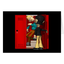 School Bully Greeting Card