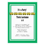 School Bus Birthday Party Invite