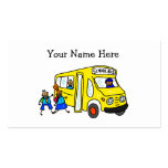 School Bus Business Card Templates