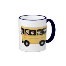 School Bus Coffee Mug