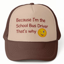 School Bus Driver Hat
