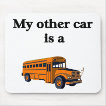 School Bus Driver Mousepad