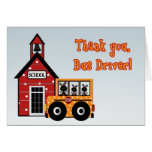 School Bus Driver Thank You Card