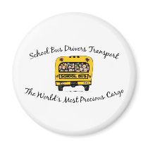 School Bus Drivers Transport Precious Cargo