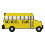 School Bus Embroidered Shirt embroidered shirts