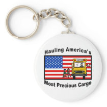 School Bus Key Chain - Customized