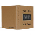 School Collection Fourth Grade Study Notes Binder