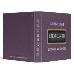 School Collection Kindergarten Notebook Binder