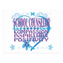 School Counsellor Gifts Postcards