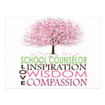 School Counsellor Gifts Postcards