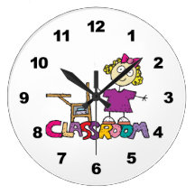 School Girl Clocks