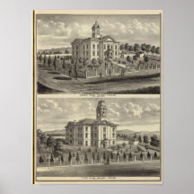 School houses, San Jose, California Print