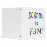 School is Fun binders