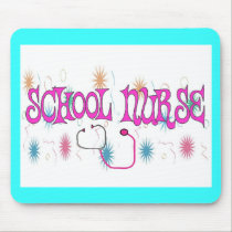 SCHOOL NURSE Unique Gifts Items mousepads