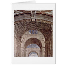 School Of Athens Detail: Architecture By Raffael Cards