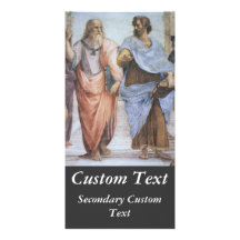 School of Athens (detail - Plato & Aristotle) Picture Card