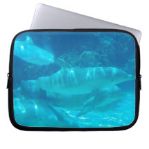 School of Dolphins Laptop Sleeve